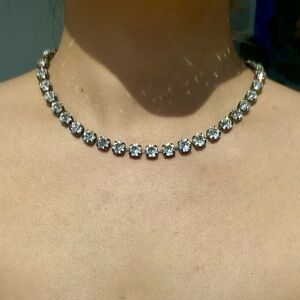 Swarovski Crystal Tennis Necklace